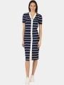rochie midi pt. femei Nautica Adalee Dress albastru inchis 1