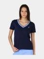 tricou cu maneci scurte pt. femei Nautica Mae T-Shirt albastru inchis 1