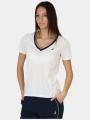 tricou cu maneci scurte pt. femei Nautica Mae T-Shirt alb 1