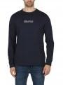 tricou cu maneci lungi pt. barbati Nautica Laconia LS T-Shirt albastru inchis 1