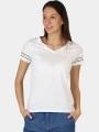 tricou cu maneci scurte pt. femei TBS Nahiatee alb 1