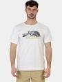 tricou cu maneci scurte pt. barbati The North Face M S/S Mountain Line Tee alb 1