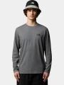 tricou cu maneci lungi pt. barbati The North Face M L/S Simple Dome Tee gri 1