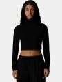 tricou cu maneci lungi pt. femei The North Face W Zumu Ls Slim Tee negru 1