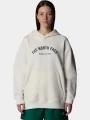 pulover cu gluga pt. femei The North Face W Hoodie Varsity Graphic alb 1