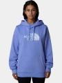 pulover cu gluga pt. femei The North Face W Drew Peak Pullover Hoodie albastru deschis 1
