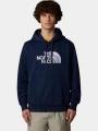 pulover cu gluga pt. barbati The North Face M Drew Peak Pullover Hoodie albastru inchis 1
