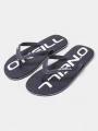 papuci flip flop pt. barbati O'Neill Profile Logo Sandals albastru inchis 1