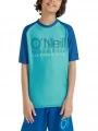 lycra cu maneci scurte O'Neill Essentials Cali S/Slv Skins albastru deschis 1