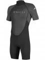 imbracaminte din neopren, cu maneci scurte pt. barbati O'Neill REACTOR-2 2MM BACK ZIP S/S SPRING negru 1