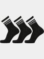 ciorapi sport pt. barbati O'Neill Sportsock O'Neill stripe 3-pack negru 1