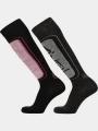 ciorapi de schi pt. femei O'Neill Ski kneehigh O'Neill logo 2-pack negru 1