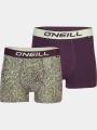 indispensabili pt. barbati O'Neill Men boxer O'Neill frozen wave oap & plain 2-pack violet 1