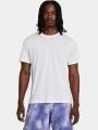 tricou pentru sport, cu maneci scurte pt. barbati Under Armour UA Launch Shortsleeve alb 1