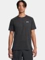 tricou pentru sport, cu maneci scurte pt. barbati Under Armour Ua Trail Run Shortsleeve gri 1