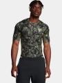 tricou pentru sport, cu maneci scurte pt. barbati Under Armour Ua HG Armour Prtd Ss verde 1