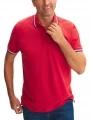 tricou cu guler pt. barbati TBS Yvanepol rosu 1